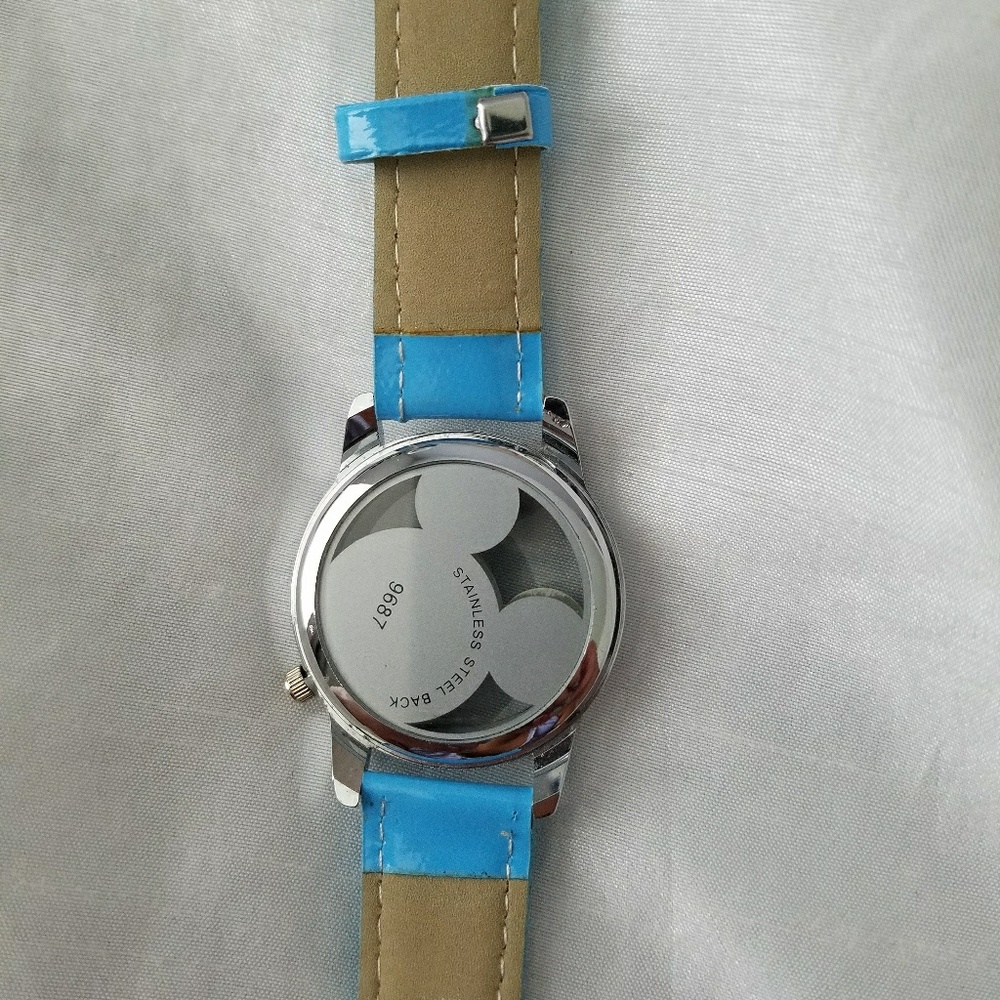 Light Blue Mickey Mouse Watch - Picture 3 of 5